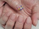 押し花nail