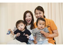 陽だまり鍼灸整骨院の雰囲気（産後のお母さんが笑顔でお子さんの育児を楽しめるように）