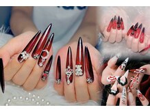 リナネイルサロン 池袋(Lina nail salon)の雰囲気（パーツの種類沢山ご用意しております【リボン/クロム/持ち込み】）