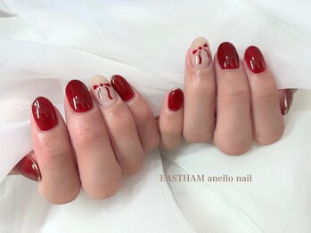 イーストハムアネーロネイル(EAST HAM anello nail)/〈定額〉シンプルデザイン￥7700