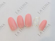 ラルナ ネイルアンドアイラッシュサロン(LA LUNA nail & eyelash salon)/～ホロフラワーネイル～