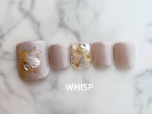 ウィスプ(WHISP)/シェルビジューネイル/フット
