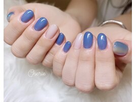 コバルトブルー×縦グラ