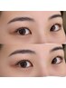 美眉スタイリング[wax/メイク込]+まつげパーマ[コーティング剤付]