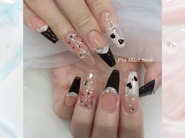 ブラック×シルバー×ハート