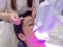 同時施術で効率的に身だしなみを◎［ヒゲ脱毛/メンズ眉毛/VIO］