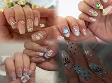 ジェニージェイ ネイルスタジオ(jennie.j nail studio)の雰囲気（パーツ/シール たくさんあります♪）