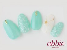 ネイルサロン アビー グランデュオ蒲田店(abbie)/グラスフラワー ￥9746