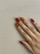 アイピー(I.P)/秋♪べっ甲ネイル