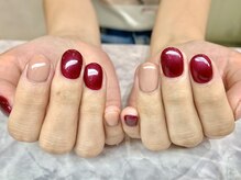 ネイルサロン オー(Oh!)/2色ワンカラー♪4400円