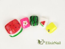 エリクサーネイル 五反田(Elixir Nail)/フット やり放題/クーポン使用