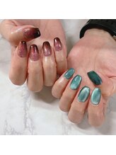 ブラン(blanc)/おしゃれカラーのアシメントリー