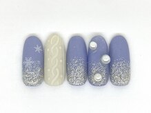 ネイルサロン ドゥ(Nail Salon Doux)/11番　2024冬デザインコンテスト
