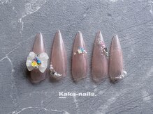 カカネイルズ(Kaka nails)/【長さだし定額】アート/パーツ