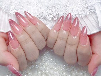 シーアンドビーネイル(C&B Nail)/ラメグラデーション