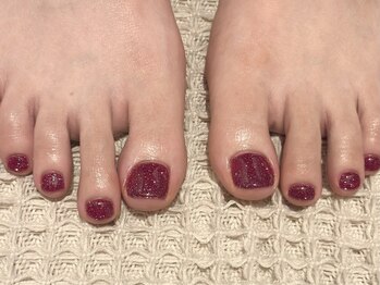 パープルの爪屋/フットフラッシュ♪