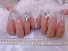 ユミ(U mi)/チップ長さ出し2本プチアート