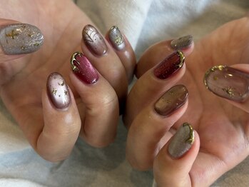 ジュイール(Jouir)/さりげなくハロウィンネイル♪