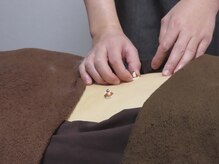 おおくま鍼灸マッサージ治療院の雰囲気(3種類のお灸をお体の状態に応じて使っています。冷え性改善に)