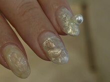 ラクエ(Laque)/うるうる オーロラ 淡色ネイル