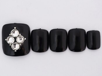 ティアラリュクス 東林間店(Tiara Luxe)/ブラックダイヤモンドネイル