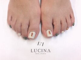 W-526 べっ甲上品フットネイル