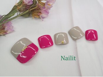 ネイリット 銀座(Nailit)/フットネイル ¥9300【¥10230】
