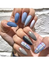 グラマラス プレジール 中野店(glamourous plaisir)/バーバリーネイル