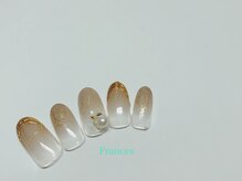 フランセス(Frances)/新作　先端ミラーフレンチ