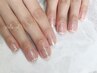 初回オフ無料☆HAND≪シェラック≫フレンチネイル¥6,600⇒¥5,500