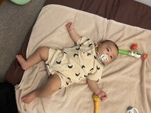 子育てママの整体サロン/施術中のお子様の様子