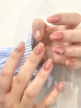 ノウェム(novem)の写真/【フィルイン】周りと差が付くネイルに♪《持ち込みOK!アートフリー120分¥10200》+¥10000で長さだし10本も