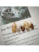 ジュジュ(Juju)/べっ甲カラーフラワー