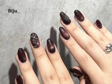 ビジュアンダー(Biju_)/ボルドー　マグネット