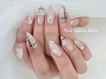 ネイルサロン エーレ 梅田店(Ehre)/HAND アート10本コース ¥9500