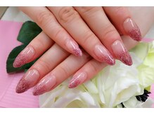プルミエ ネイル(Premier Nail)/ラメグラデーションスカルプ