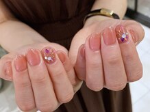 ネイルズ ララ(nails Lala)/ビジューネイル。