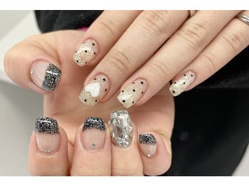 セネル(SeneL)/ドットネイル/フレンチネイル