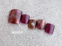 ウィスプ(WHISP)/クリアマーブルネイル/フット