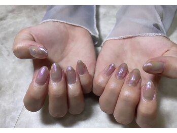 ココア(cocoa)/オーロラネイル