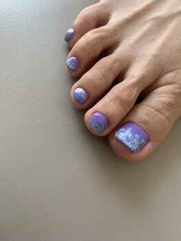 コロレ(colore)/フラワーフットネイル