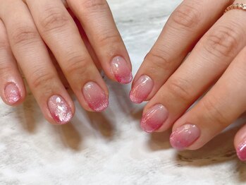 サニーデイズ ネイルアンドビューティー 曙橋店(SunnyDays Nail&Beauty)/シンプル◎桜グラデーション