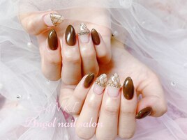 ワンカラーXチェックXチェーン