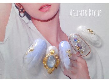 アグニークリッシェ(Agunik Riche)/【カジュアルネイル】
