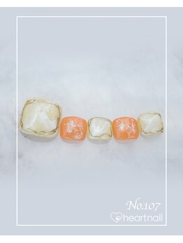 はあとねいる 日野店/フットネイル:No.107