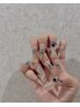 Mai指名必須【美爪長さだし】持ち込みデザイン(アート本数制限無し) ¥14,000