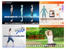 宇羅(sora)の雰囲気(姿勢の歪みをAIで可視化。姿勢から整える本格整体。)