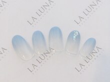 ラルナ ネイルアンドアイラッシュサロン(LA LUNA nail & eyelash salon)/～ブルーグラデ～