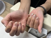 ステラネイル(Stela Nail)/ゴールドニュアンスネイル