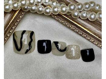 プティリボン 武蔵小金井店(PetitRibbon)/foot Trendくすみニュアンス